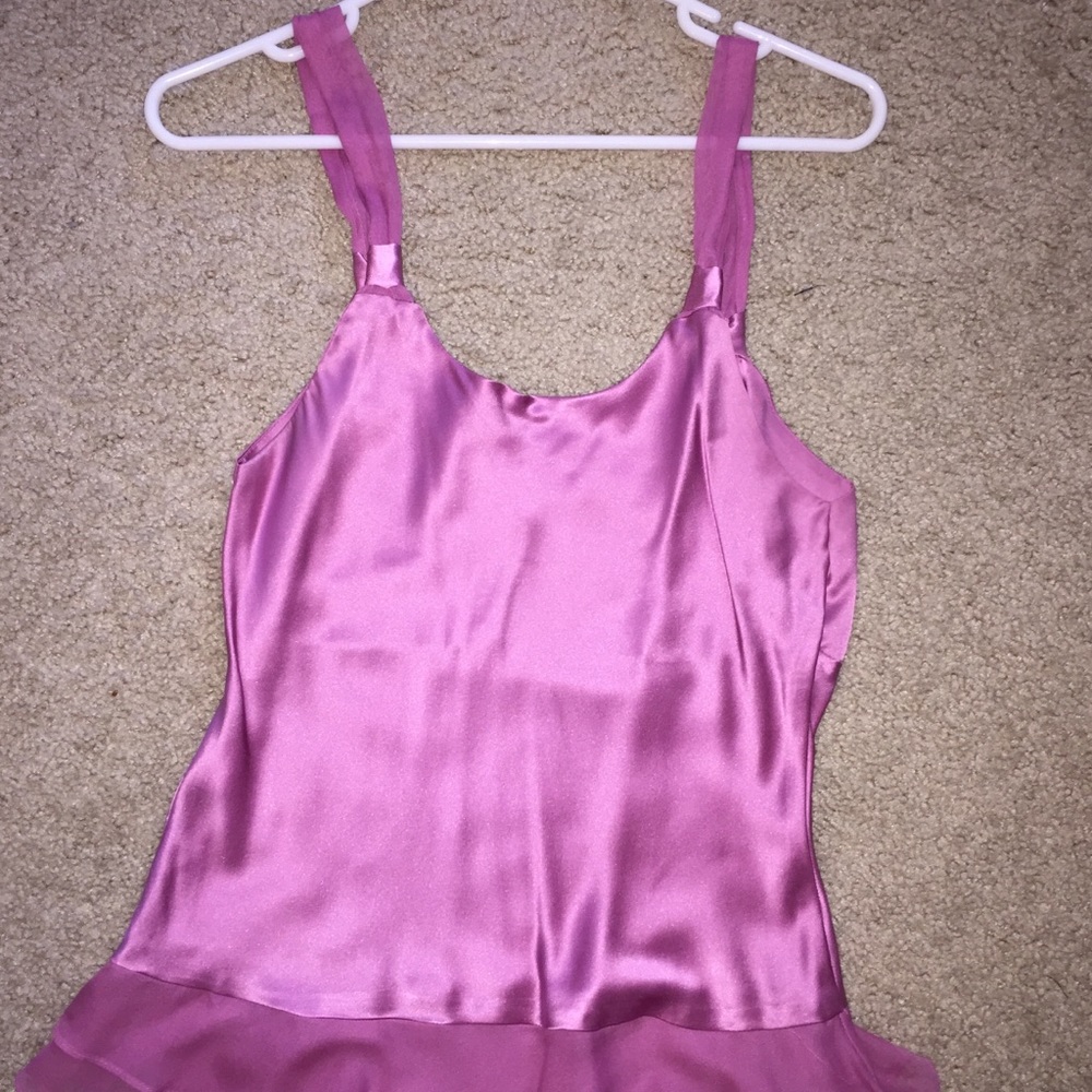 Pink dressy tank top - Picture 6 of 7